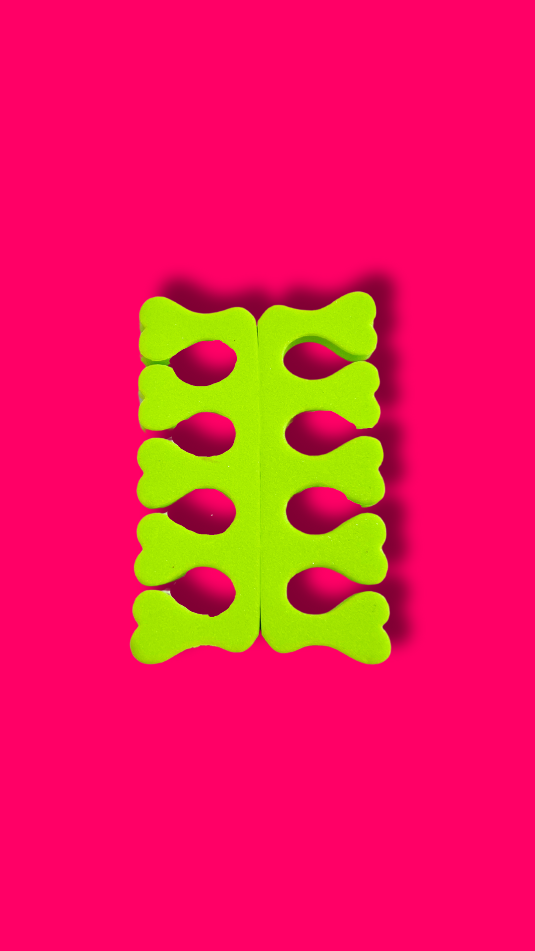 Separador de Dedos Verde