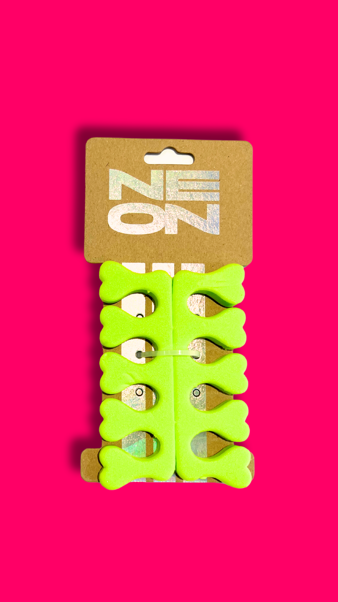 Separador de Dedos Verde