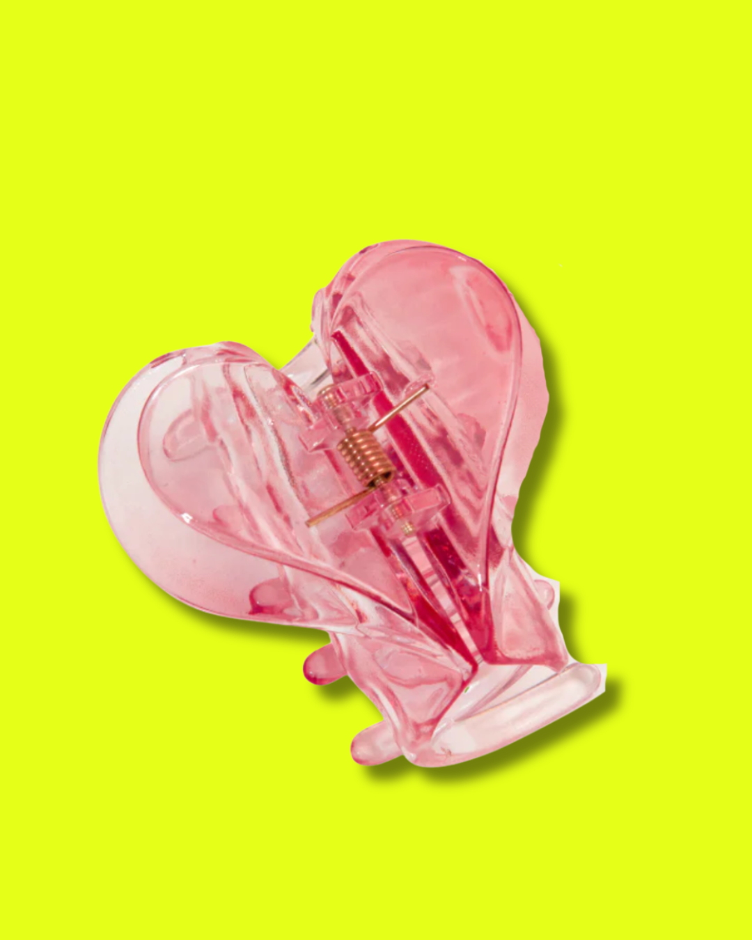 Corazón Rosa Clip