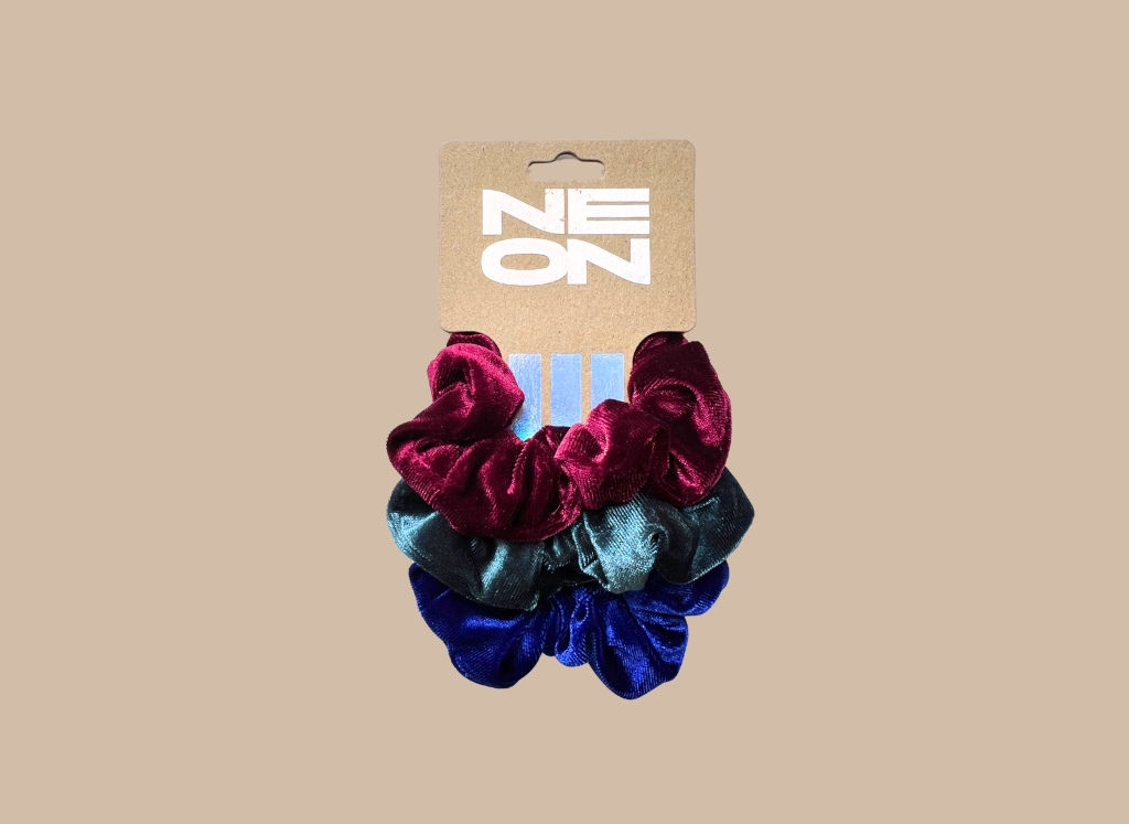 Scrunchies Dark Setx3